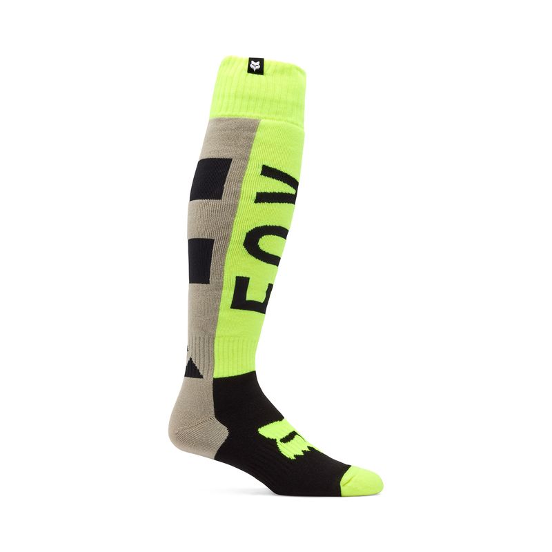 SKARPETY FOX 180 COLLECT GREY/YELLOW  ENDURO CROSS
