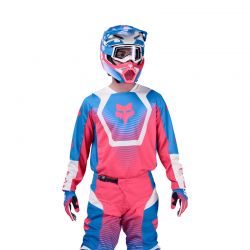 BLUZA FOX 180 COLLECT BLUE/PINK  ENDURO CROSS