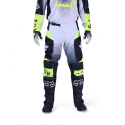 SPODNIE FOX 180 COLLECT GREY/YELLOW  ENDURO CROSS