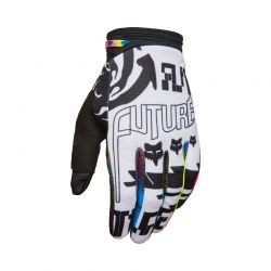 RĘKAWICE FOX 180 IMAGE COSMO WHITE/BLACK  ENDURO CROSS