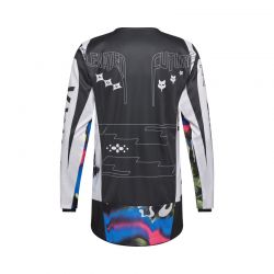 BLUZA FOX 180 IMAGE COSMO WHITE/BLACK  ENDURO CROSS