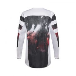 BLUZA FOX 180 KAIROS WHITE/FLUO RED  ENDURO CROSS