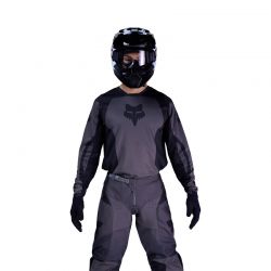 BLUZA FOX 180 SHIELD BLACK  ENDURO CROSS