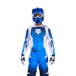 BLUZA FOX 180 SHIELD BLUE  ENDURO CROSS