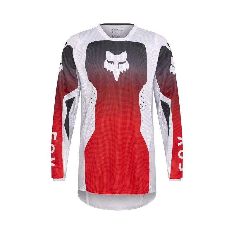 BLUZA FOX 180 SHIELD FLUO RED  ENDURO CROSS