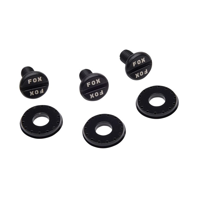 ZSTAW ŚRUB DO KASKU FOX 24 V3 RS SCREW KIT BLACK  ENDURO CROSS