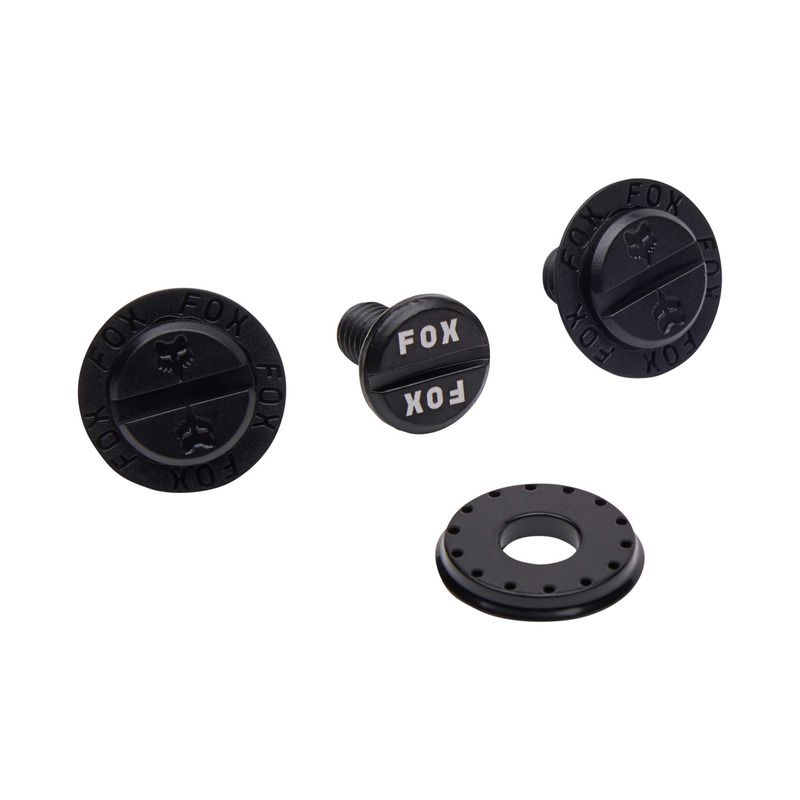 ZSTAW ŚRUB DO KASKU FOX 24 V3 SCREW KIT BLACK  ENDURO CROSS