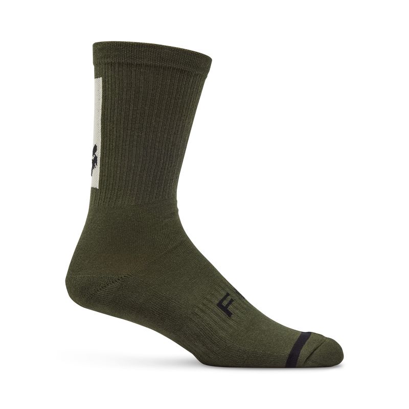 SKARPETY FOX 8 DEFEND OLIVE GREEN  ENDURO CROSS
