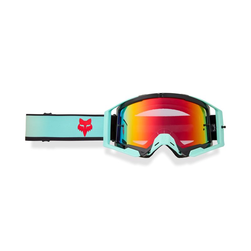 GOGLE FOX AIRSPACE DRIP SPARK TURQUOISE  ENDURO CROSS