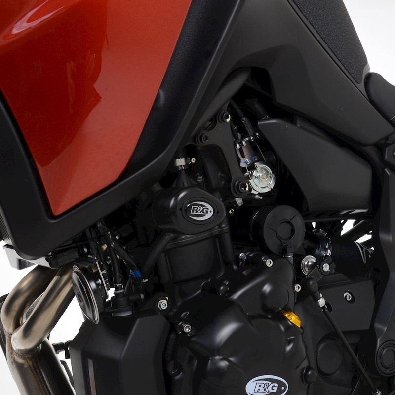 CRASHPADY AERO RG RACING YAMAHA TRACER 7 (GT) 21-, BLACK