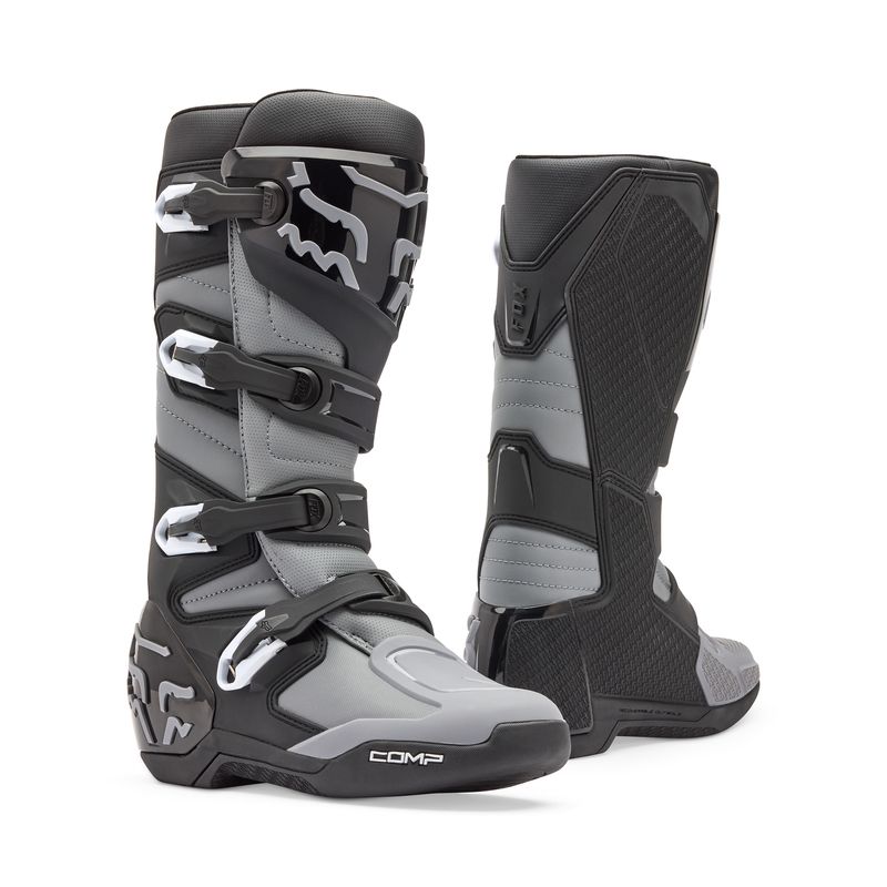BUTY FOX COMP CORE BLACK/GREY 9 (WKŁADKA 260MM) ENDURO CROSS