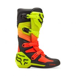BUTY FOX COMP ORANGE/YELLOW 9 (WKŁADKA 260MM) ENDURO CROSS
