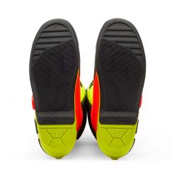 BUTY FOX COMP ORANGE/YELLOW 9 (WKŁADKA 260MM) ENDURO CROSS