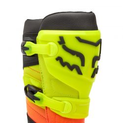 BUTY FOX COMP ORANGE/YELLOW 9 (WKŁADKA 260MM) ENDURO CROSS