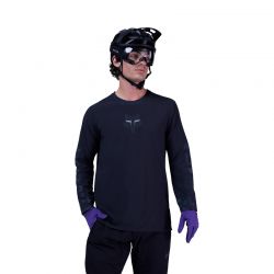 KOSZULKA ROWEROWA Z DŁUGIM RĘKAWEM FOX DEFEND THERMAL LUNAR SE BLACK  ENDURO CROSS