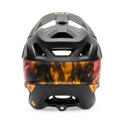 KASK ROWEROWY FOX DROPFRAME PRO KAIROS BLACK  ENDURO CROSS