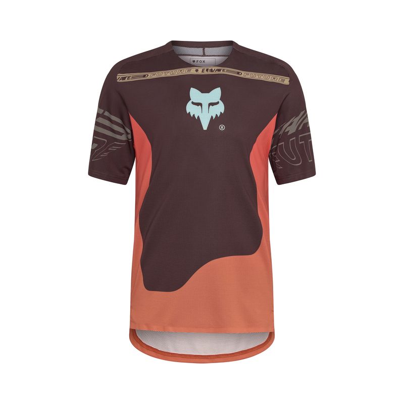 KOSZULKA ROWEROWA FOX FLEXAIR ELEVATED COCOA ENDURO CROSS KOSZULKA ROWEROWA FOX FLEXAIR ELEVATED COCOA ENDURO CROSS