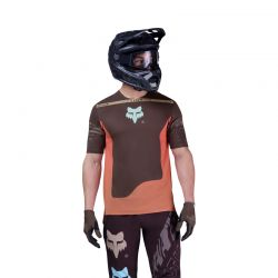 KOSZULKA ROWEROWA FOX FLEXAIR ELEVATED COCOA  ENDURO CROSS