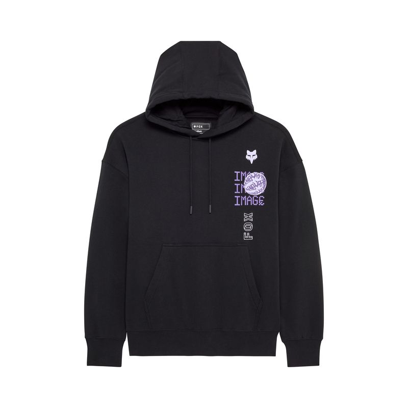 BLUZA Z KAPTUREM FOX IMAGE PHANTOM OVERSIZED FLEECE PO BLACK ENDURO CROSS BLUZA Z KAPTUREM FOX IMAGE PHANTOM OVERSIZED FLEECE PO BLACK ENDURO CROSS
