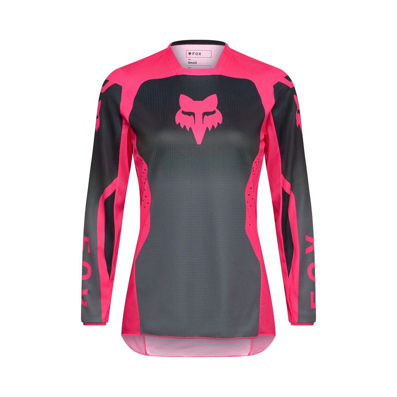 BLUZA FOX LADY 180 SHIELD BLACK/PINK  ENDURO CROSS