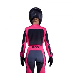 BLUZA FOX LADY 180 SHIELD BLACK/PINK  ENDURO CROSS