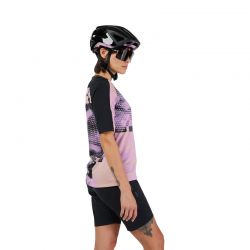 KOSZULKA ROWEROWA FOX LADY FLEXAIR ASCENT PULSE DUSTY ROSE  ENDURO CROSS