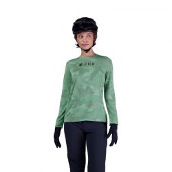 KOSZULKA ROWEROWA Z DŁUGIM RĘKAWEM FOX LADY RANGER TRU DRI PINE  ENDURO CROSS