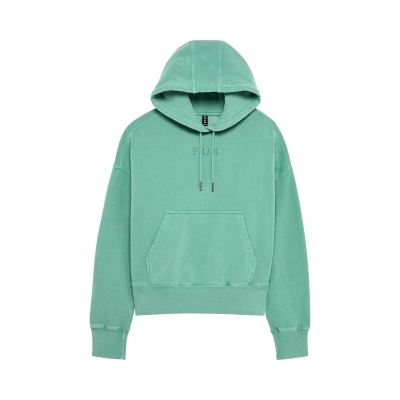 BLUZA Z KAPTUREM FOX LADY WORDMARK OVERSIZED SPEARMINT  ENDURO CROSS