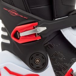 BUTY FOX MOTION WHITE/FLUO RED 9 (WKŁADKA 260MM) ENDURO CROSS