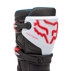 BUTY FOX MOTION WHITE/FLUO RED 9 (WKŁADKA 260MM) ENDURO CROSS