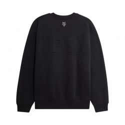 BLUZA FOX MOTO-X OVERSIZED FLEECE CREW BLACK  ENDURO CROSS
