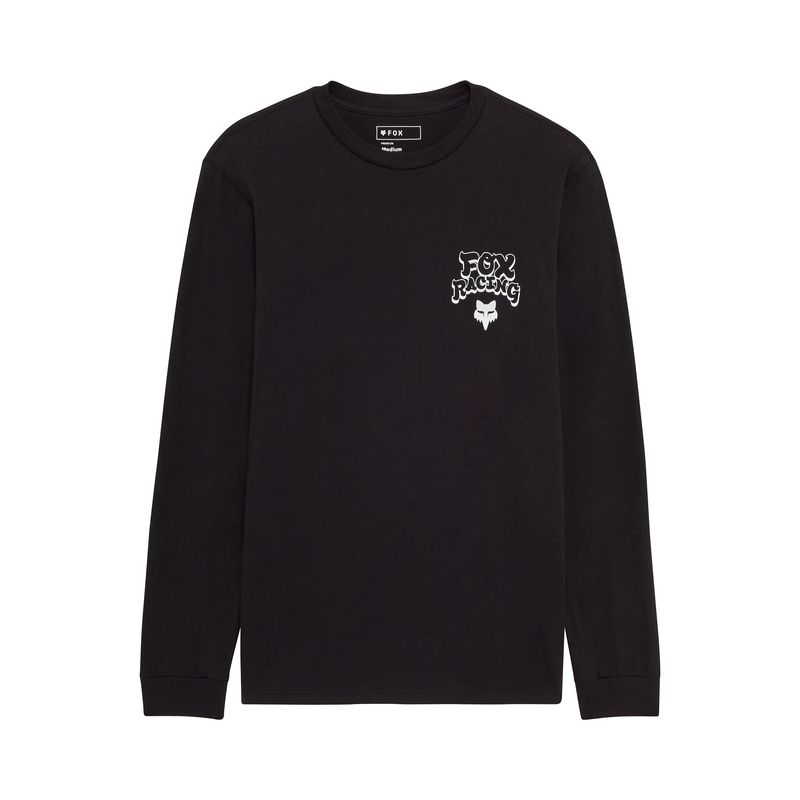 KOSZULKA Z DŁUGIM RĘKAWEM FOX RACEWEAR PREM BLACK  ENDURO CROSS
