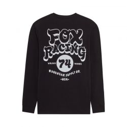KOSZULKA Z DŁUGIM RĘKAWEM FOX RACEWEAR PREM BLACK  ENDURO CROSS