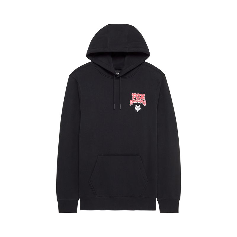 BLUZA Z KAPTUREM FOX RACEWEAR FLEECE PO BLACK ENDURO CROSS BLUZA Z KAPTUREM FOX RACEWEAR FLEECE PO BLACK ENDURO CROSS