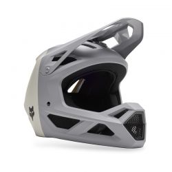 KASK ROWEROWY FOX RAMPAGE 5050 LIGHT GREY  ENDURO CROSS