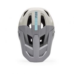 KASK ROWEROWY FOX RAMPAGE 5050 LIGHT GREY  ENDURO CROSS