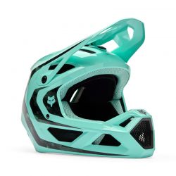 KASK ROWEROWY FOX RAMPAGE KAIROS TURQUOISE  ENDURO CROSS