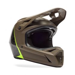 KASK ROWEROWY FOX RAMPAGE RS SPLICE MILITARY  ENDURO CROSS