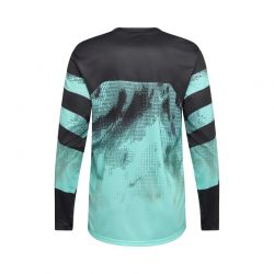 KOSZULKA ROWEROWA Z DŁUGIM RĘKAWEM FOX RANGER KAIROS TURQUOISE  ENDURO CROSS
