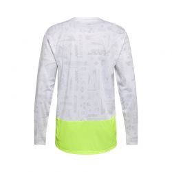 KOSZULKA ROWEROWA Z DŁUGIM RĘKAWEM FOX RANGER LUNAR SE WHITE  ENDURO CROSS