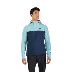 BLUZA ROWEROWA Z KAPTUREM FOX RANGER WIND PULLOVER VINTAGE WASH  ENDURO CROSS