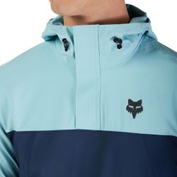 BLUZA ROWEROWA Z KAPTUREM FOX RANGER WIND PULLOVER VINTAGE WASH  ENDURO CROSS