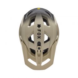 KASK ROWEROWY FOX SPEEDFRAME PRO BACKFADE CREAM  ENDURO CROSS