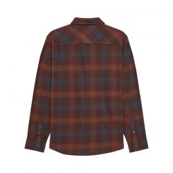 KOSZULKA Z DŁUGIM RĘKAWEM FOX SURVIVALIST CORE DARK BROWN  ENDURO CROSS