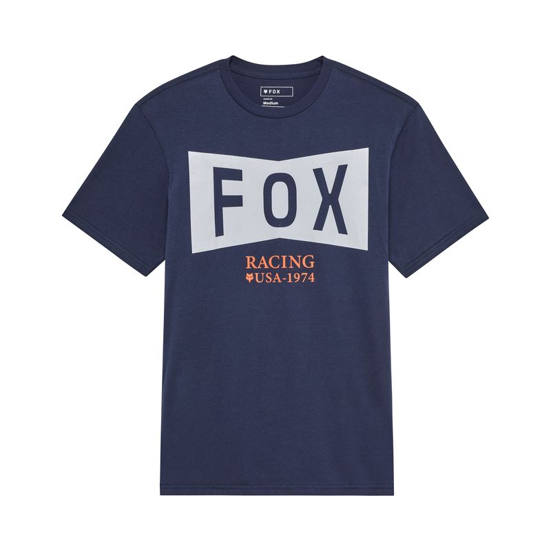 T-SHIRT FOX TYPEFACE PREM MIDNIGHT  ENDURO CROSS