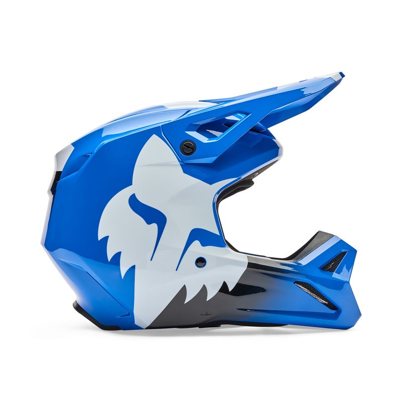 KASK FOX V1 SHIELD BLUE  ENDURO CROSS