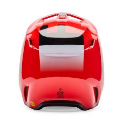 KASK FOX V1 SHIELD FLUO RED  ENDURO CROSS