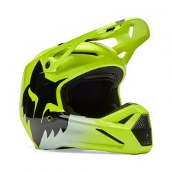 KASK FOX V1 SHIELD FLUO YELLOW  ENDURO CROSS