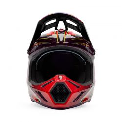 KASK FOX V3 RS CANVAS RED  ENDURO CROSS