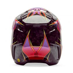 KASK FOX V3 RS CANVAS RED  ENDURO CROSS